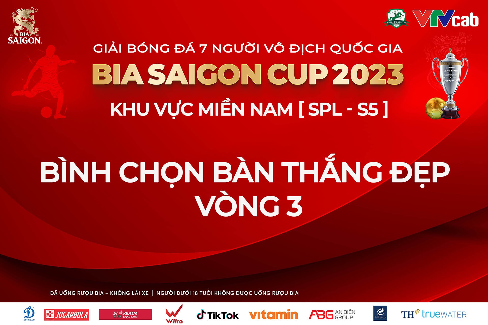 Bình chọn bàn thắng đẹp vòng 3 SPL-S5